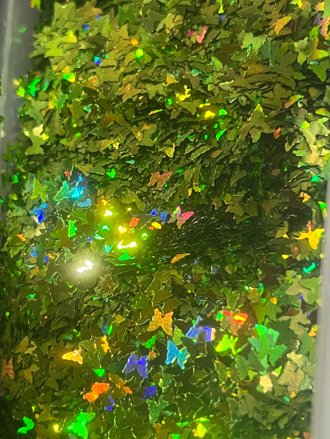 Holo teal butterfly