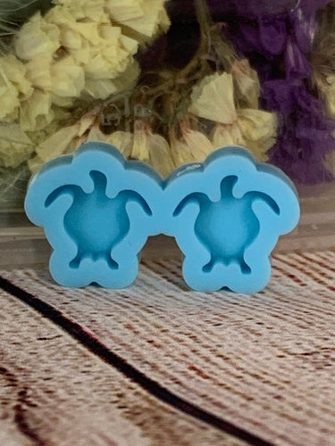 Sea turtle earring post mold - Main glitter site 