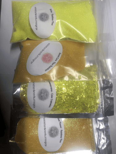 Yellow Beauties 8oz - Main glitter site 