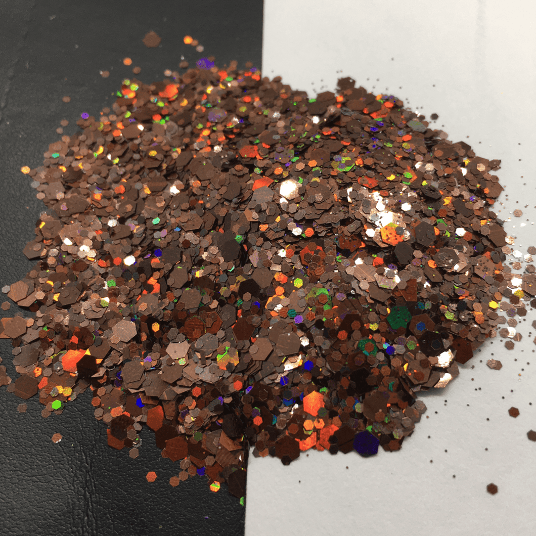 Coffee Bean Crumble chunky mix 2oz - Main glitter site 