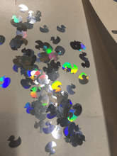 Load image into Gallery viewer, Duck small bag holo silver - Main glitter site 
