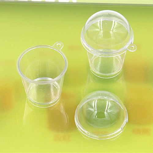 MIni Cup 10 pc with lids - Main glitter site 