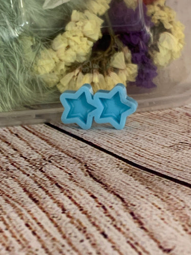 Star post earring mold - Main glitter site 