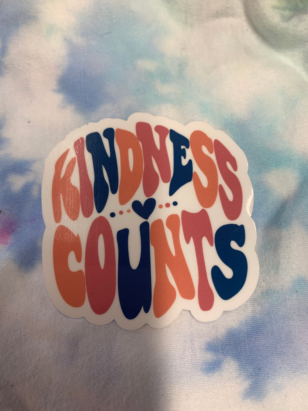 Kindness counts vinyl free shipping - Main glitter site 