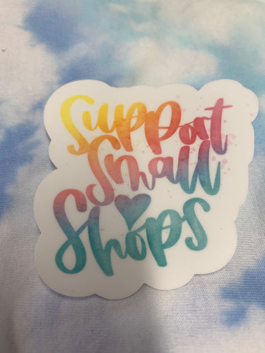 Support small free shipping vinyl - Main glitter site 