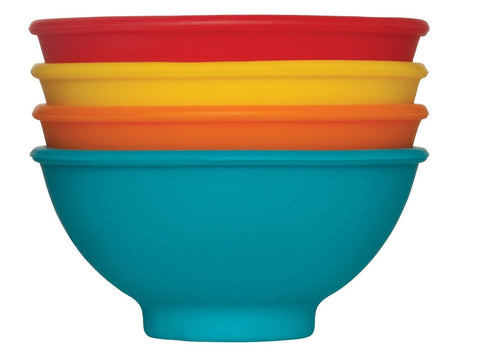 Set of 4. 2 oz silicone bowls - Main glitter site 