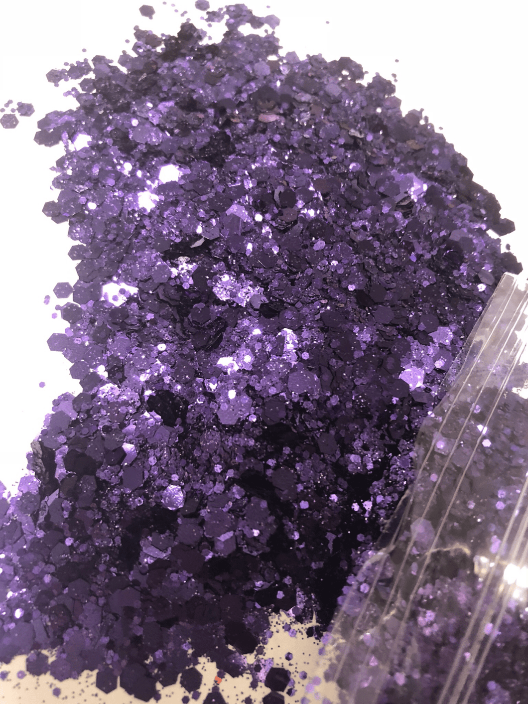 Purple Reign Chunky mixer 2 oz - Main glitter site 