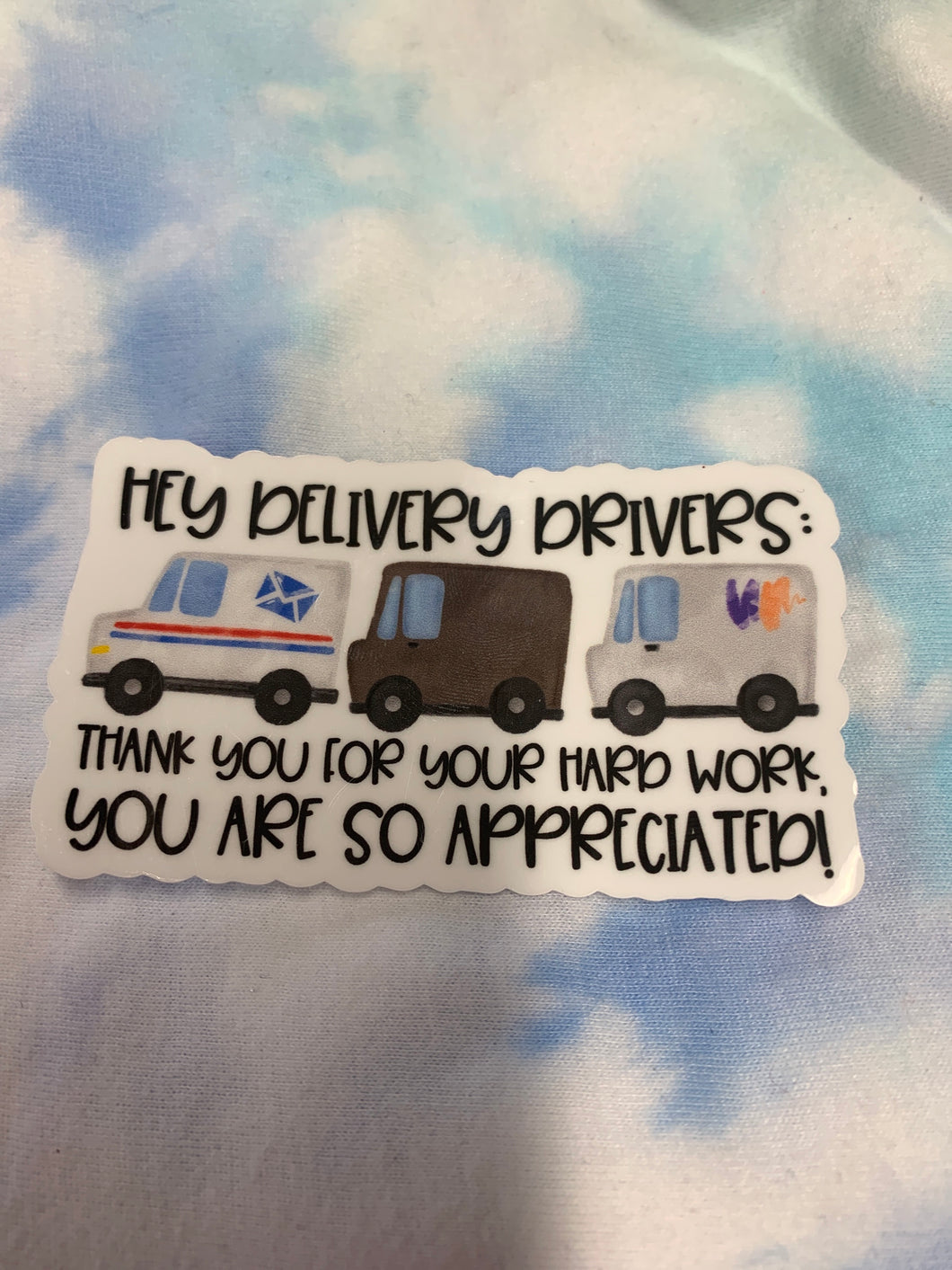 Postal truck sticker vinyl free shipping - Main glitter site 