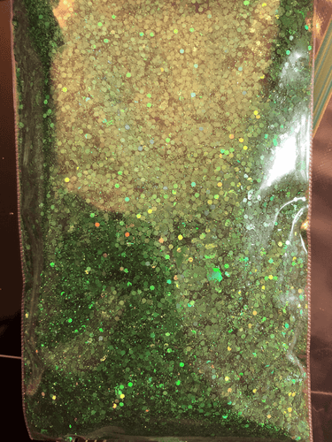 Green with envy Dark john deer green - Main glitter site 