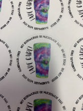 Load image into Gallery viewer, Tumblr care sticker 30 per sheet - Main glitter site 

