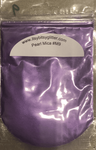 Mica M9 dark purple pearl pigment - Main glitter site 