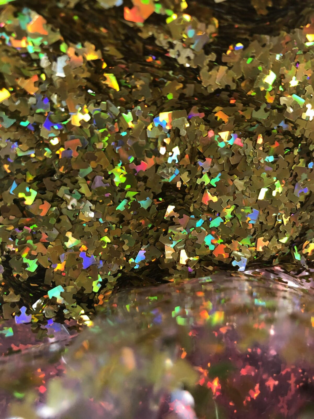 Gold holo crowns - Main glitter site 