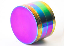 Load image into Gallery viewer, Grinder metal smooth top herb 40mm Rainbow - Main glitter site 
