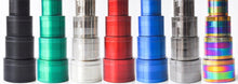 Load image into Gallery viewer, Grinder metal smooth top herb 40mm Rainbow - Main glitter site 
