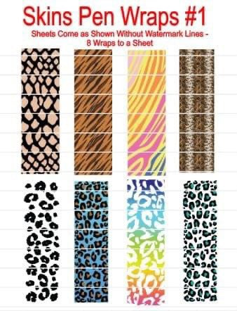Pen wrap skins #1 - Main glitter site 