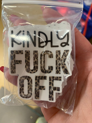 Kindly fuck off vinyl - Main glitter site 