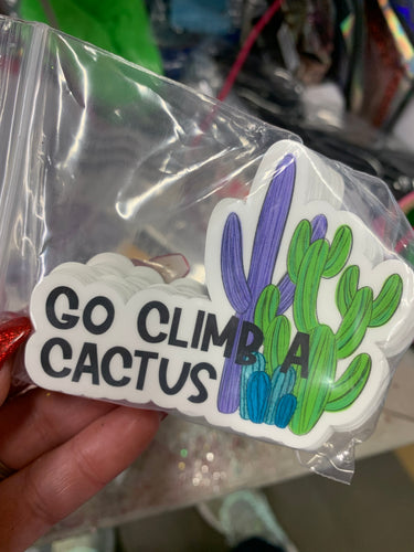Climb a cactus - Main glitter site 