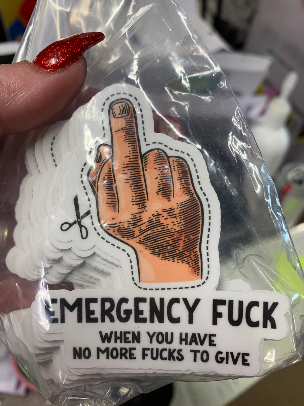 Emergency F@$* - Main glitter site 